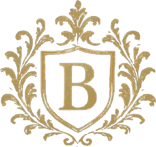 Wappen von Haus Berneburg: goldenes B im Schild